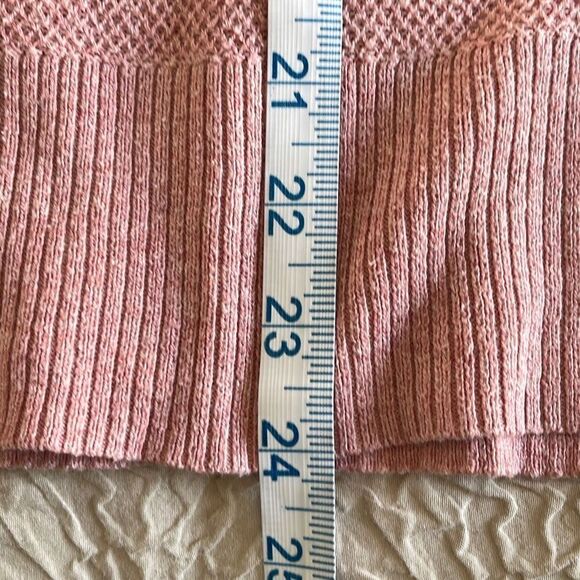 American Eagle Outfitters‎ Women's Pullover Sweater Crewneck Pink Size Medium - Picture 6 of 7